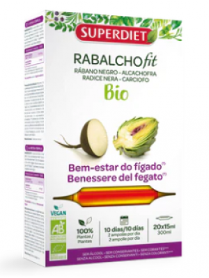Rabalchofit Bio - 20 Ampolas - Super Diet